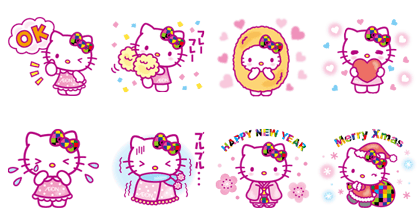 1285 - Hello Kitty Limited Edition Stickers