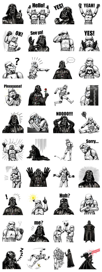 Sticker2005 - Star Wars Imperial Sticker Collection