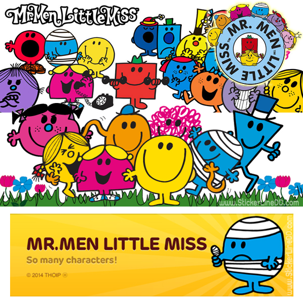 Stickerไลน์ 1548 - MR.MEN LITTLE MISS