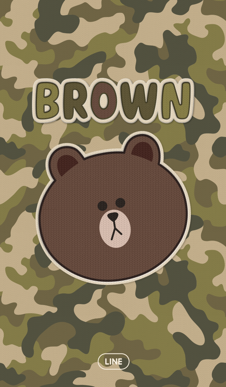 Theme-Camouflage Brown-บราวน์ ลายพราง  