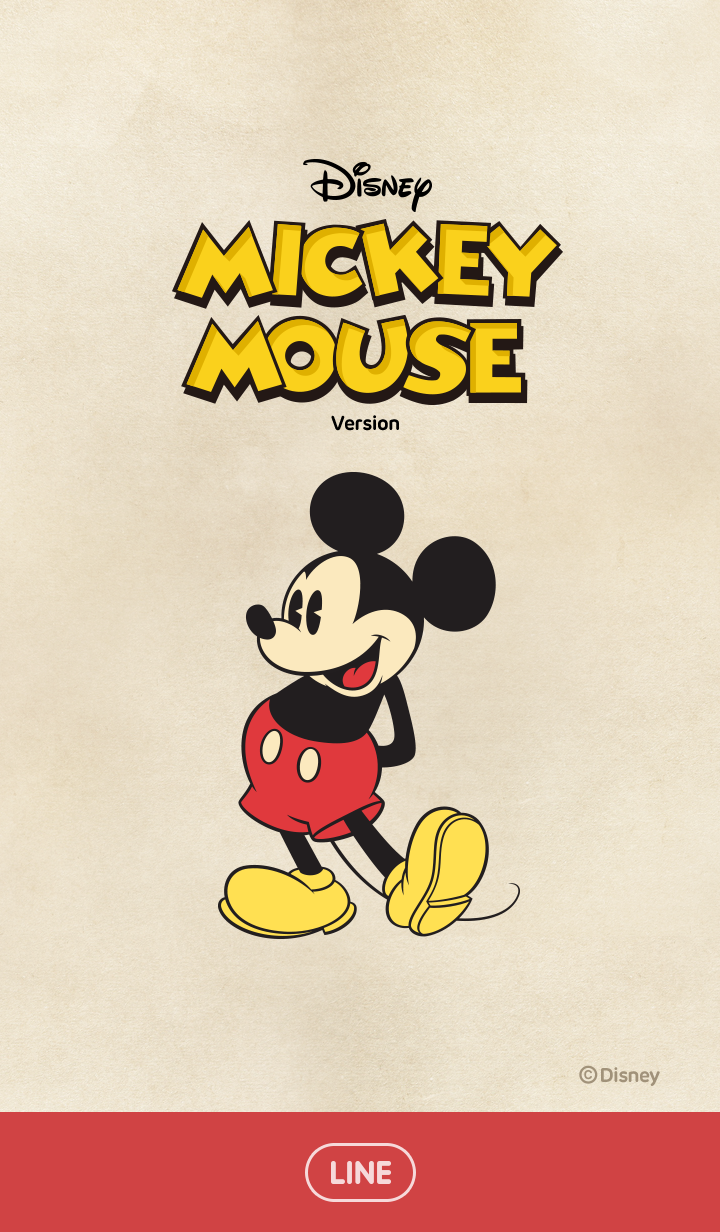 Theme-Mickey Mouse (Vintage Style)-มิกกี้เมาส์ (สไตล์วินเทจ)  