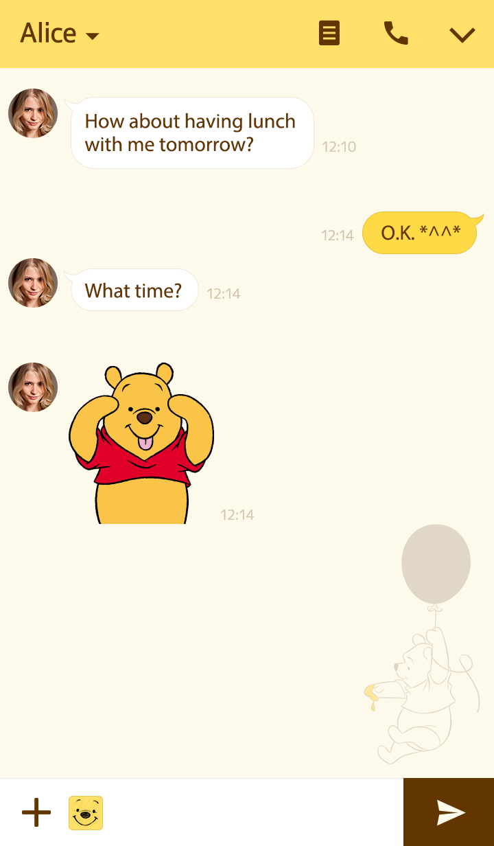 Theme-Winnie the Pooh-Hunny-หมีพูห์ ธีมน้ำผึ้ง