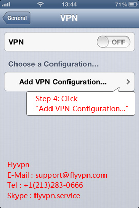 เพิ่มรายการตั้งค่า VPN